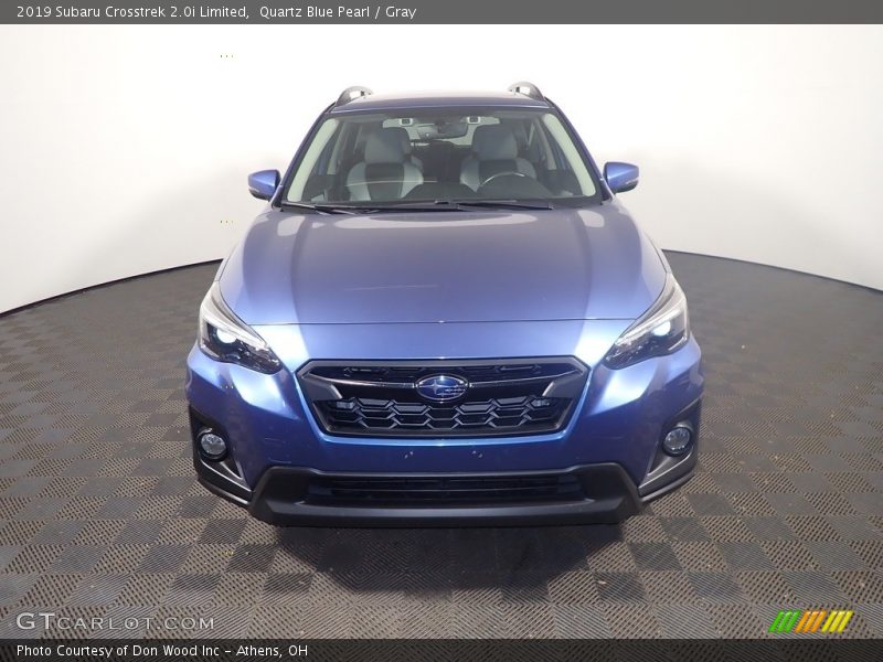 Quartz Blue Pearl / Gray 2019 Subaru Crosstrek 2.0i Limited
