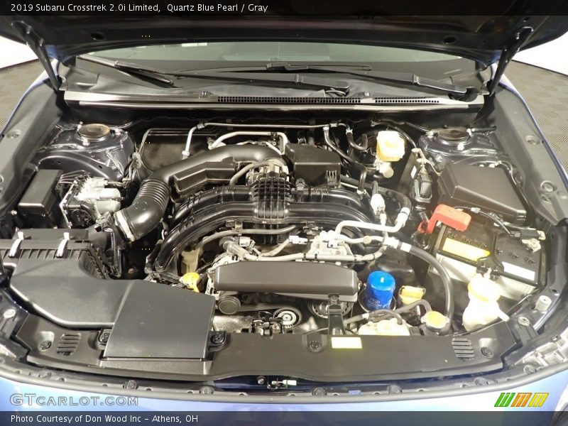 Quartz Blue Pearl / Gray 2019 Subaru Crosstrek 2.0i Limited