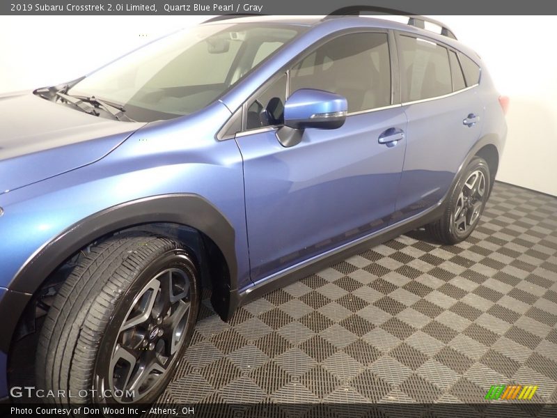 Quartz Blue Pearl / Gray 2019 Subaru Crosstrek 2.0i Limited
