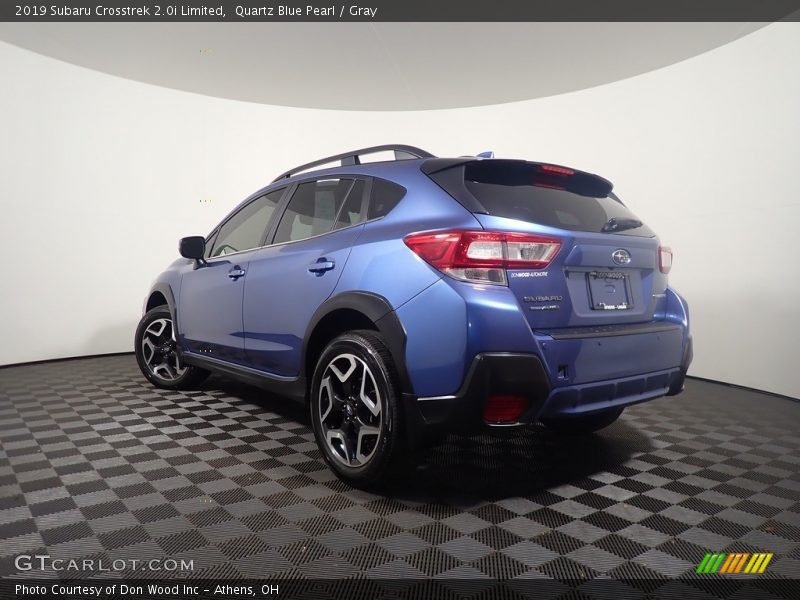 Quartz Blue Pearl / Gray 2019 Subaru Crosstrek 2.0i Limited