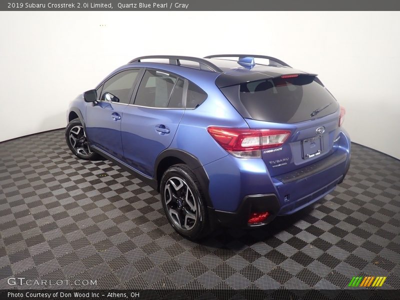 Quartz Blue Pearl / Gray 2019 Subaru Crosstrek 2.0i Limited