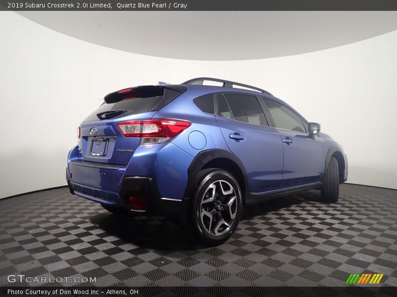 Quartz Blue Pearl / Gray 2019 Subaru Crosstrek 2.0i Limited