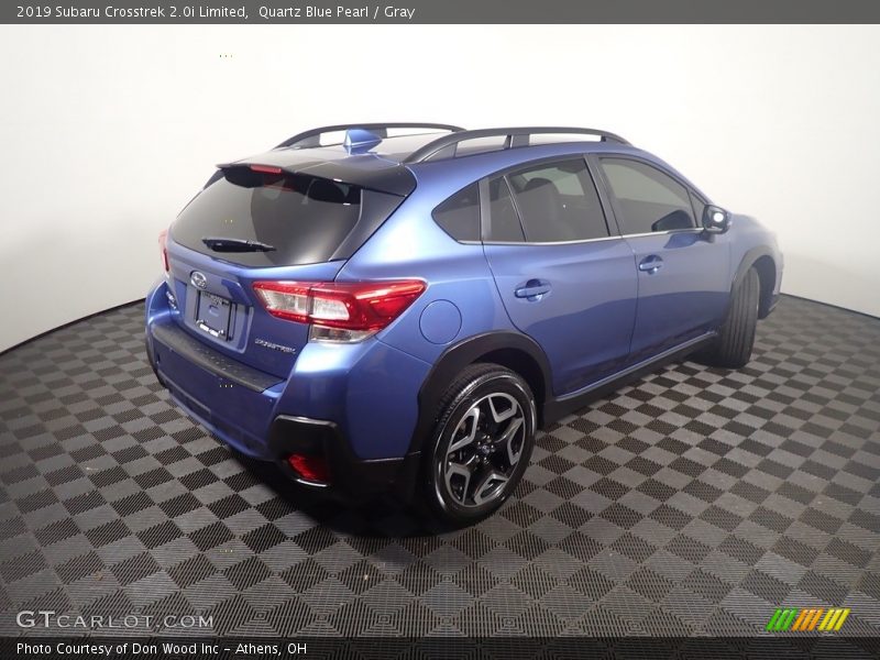 Quartz Blue Pearl / Gray 2019 Subaru Crosstrek 2.0i Limited