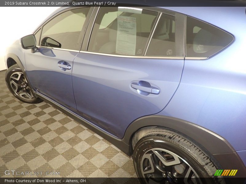 Quartz Blue Pearl / Gray 2019 Subaru Crosstrek 2.0i Limited