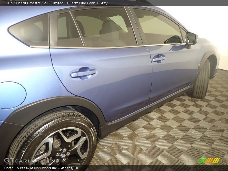Quartz Blue Pearl / Gray 2019 Subaru Crosstrek 2.0i Limited