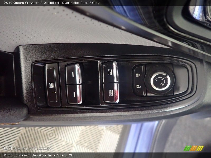 Quartz Blue Pearl / Gray 2019 Subaru Crosstrek 2.0i Limited