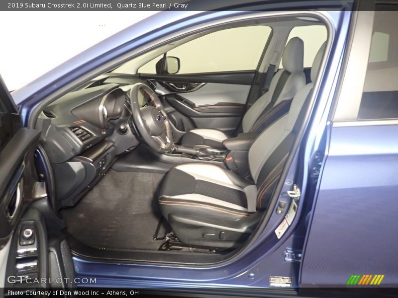 Quartz Blue Pearl / Gray 2019 Subaru Crosstrek 2.0i Limited