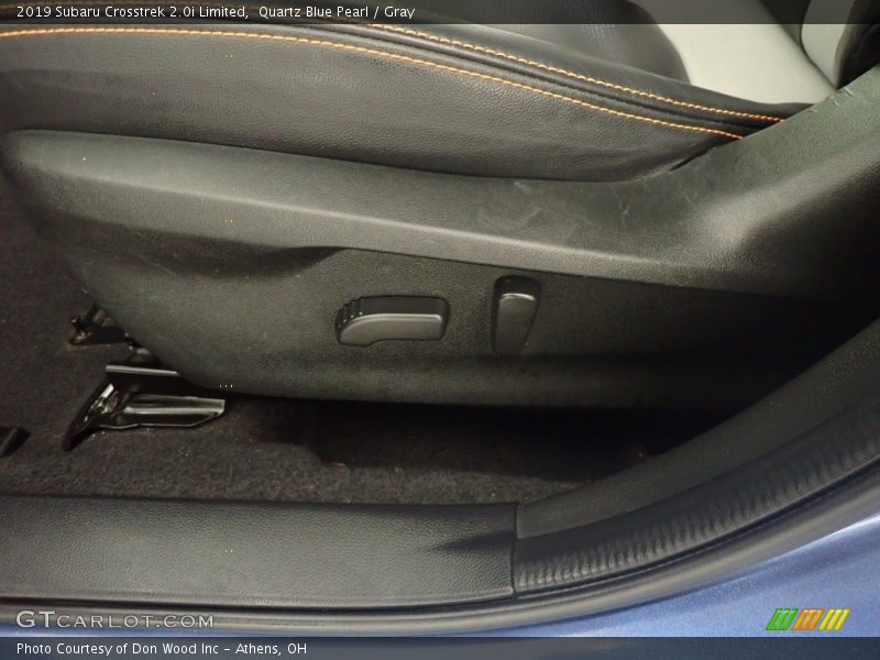 Quartz Blue Pearl / Gray 2019 Subaru Crosstrek 2.0i Limited