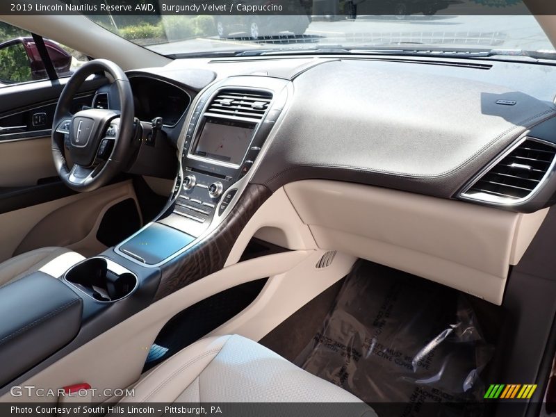 Burgundy Velvet / Cappuccino 2019 Lincoln Nautilus Reserve AWD