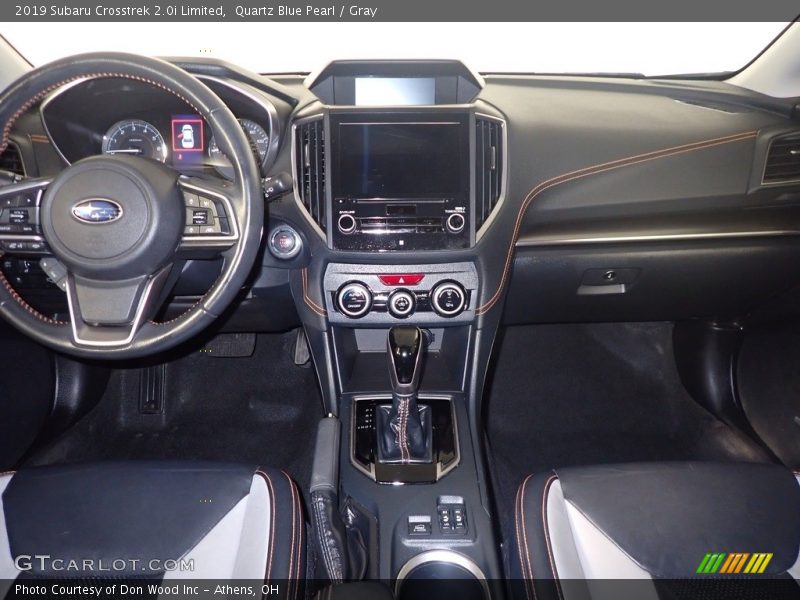 Quartz Blue Pearl / Gray 2019 Subaru Crosstrek 2.0i Limited