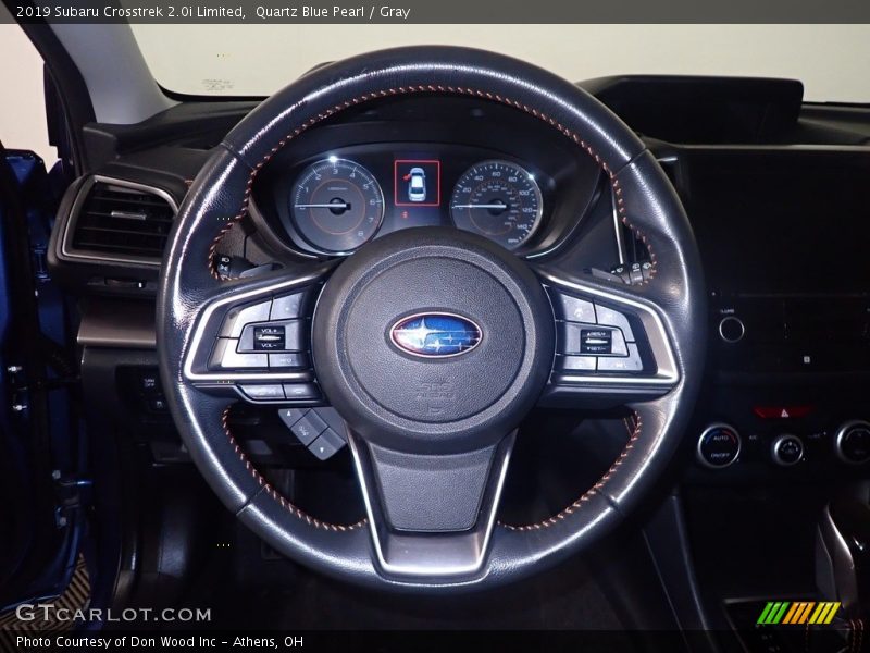 Quartz Blue Pearl / Gray 2019 Subaru Crosstrek 2.0i Limited