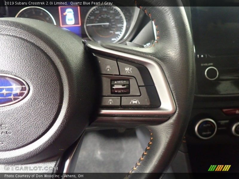 Quartz Blue Pearl / Gray 2019 Subaru Crosstrek 2.0i Limited