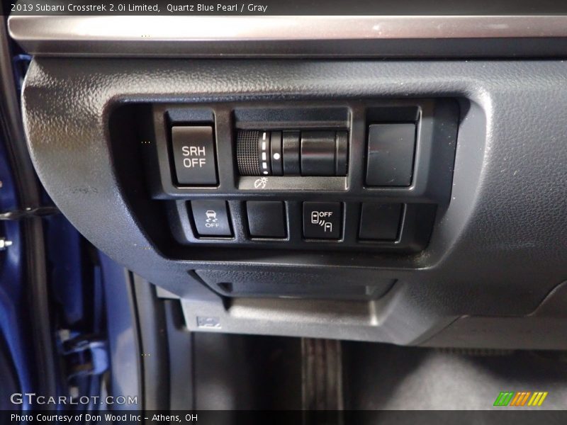Quartz Blue Pearl / Gray 2019 Subaru Crosstrek 2.0i Limited