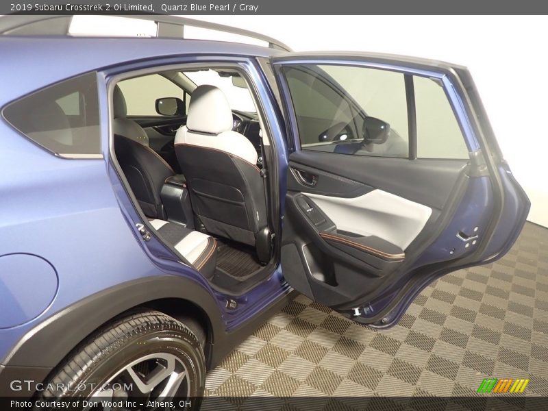 Quartz Blue Pearl / Gray 2019 Subaru Crosstrek 2.0i Limited