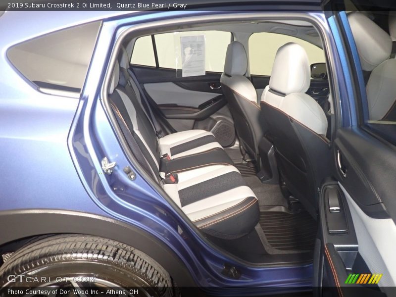 Quartz Blue Pearl / Gray 2019 Subaru Crosstrek 2.0i Limited