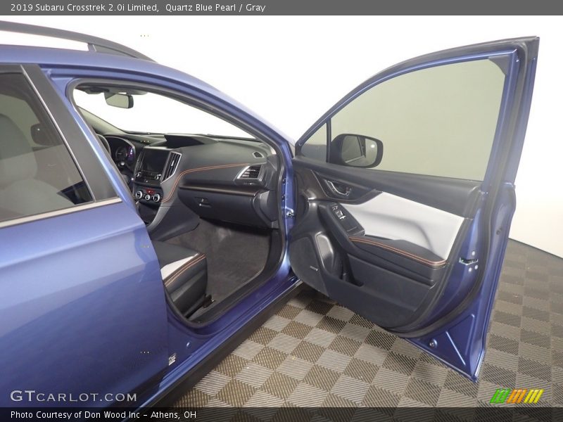 Quartz Blue Pearl / Gray 2019 Subaru Crosstrek 2.0i Limited