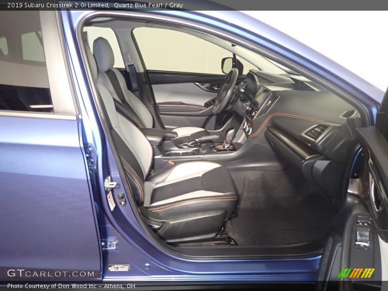 Quartz Blue Pearl / Gray 2019 Subaru Crosstrek 2.0i Limited