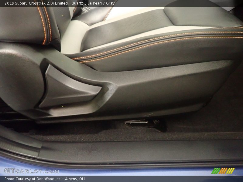 Quartz Blue Pearl / Gray 2019 Subaru Crosstrek 2.0i Limited