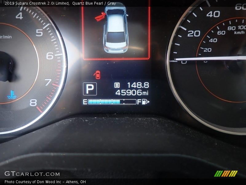 Quartz Blue Pearl / Gray 2019 Subaru Crosstrek 2.0i Limited