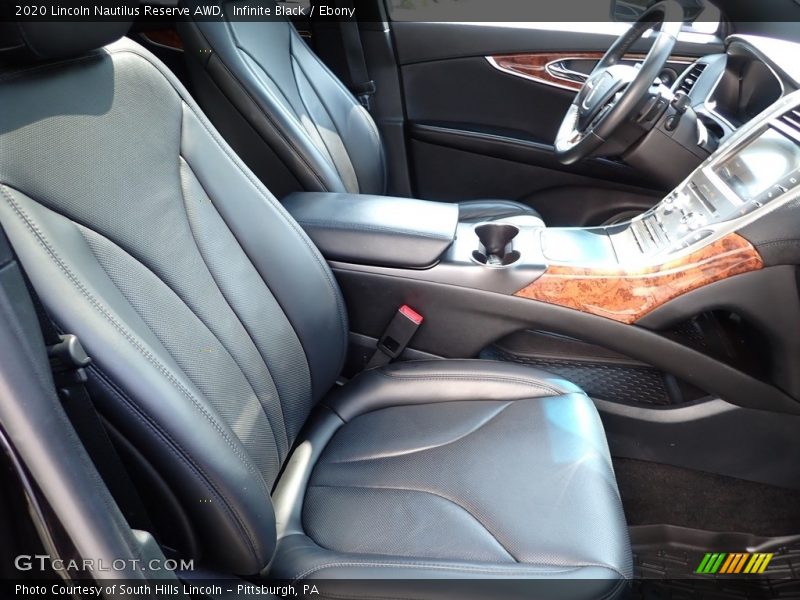 Front Seat of 2020 Nautilus Reserve AWD