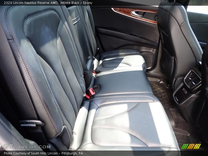 Rear Seat of 2020 Nautilus Reserve AWD