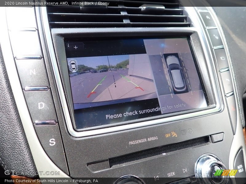 Infinite Black / Ebony 2020 Lincoln Nautilus Reserve AWD