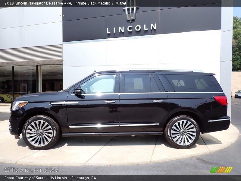  2019 Navigator L Reserve 4x4 Infinite Black Metallic