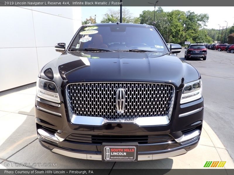 Infinite Black Metallic / Russet 2019 Lincoln Navigator L Reserve 4x4