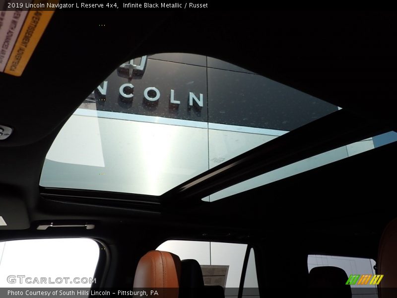 Infinite Black Metallic / Russet 2019 Lincoln Navigator L Reserve 4x4