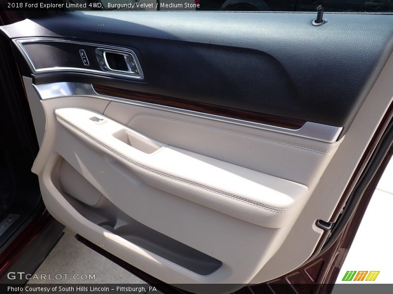 Burgundy Velvet / Medium Stone 2018 Ford Explorer Limited 4WD