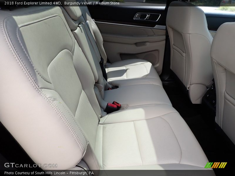 Burgundy Velvet / Medium Stone 2018 Ford Explorer Limited 4WD