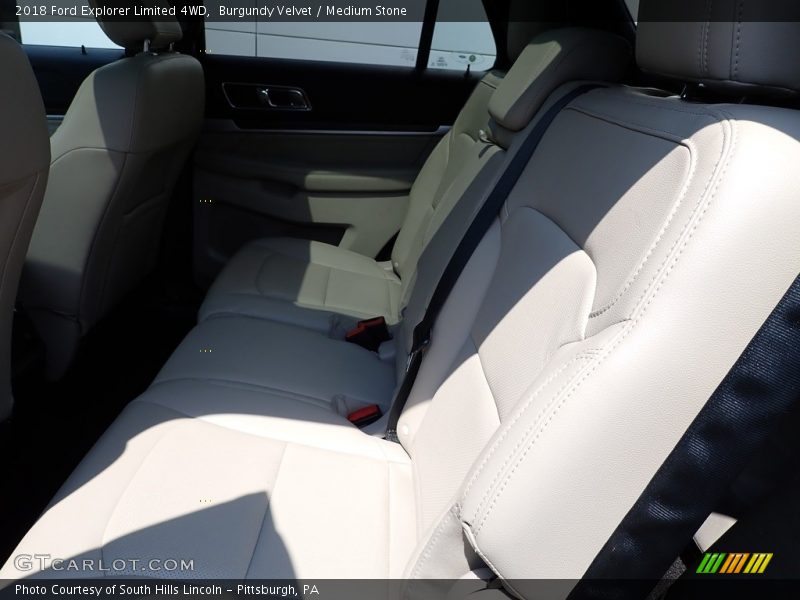 Burgundy Velvet / Medium Stone 2018 Ford Explorer Limited 4WD