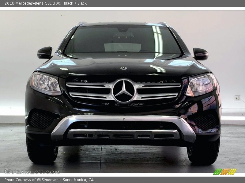 Black / Black 2018 Mercedes-Benz GLC 300