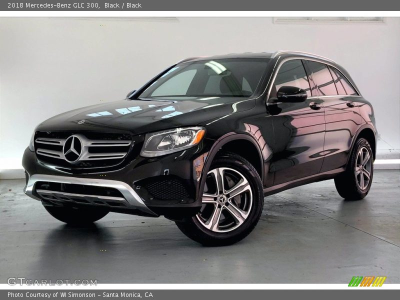 Black / Black 2018 Mercedes-Benz GLC 300