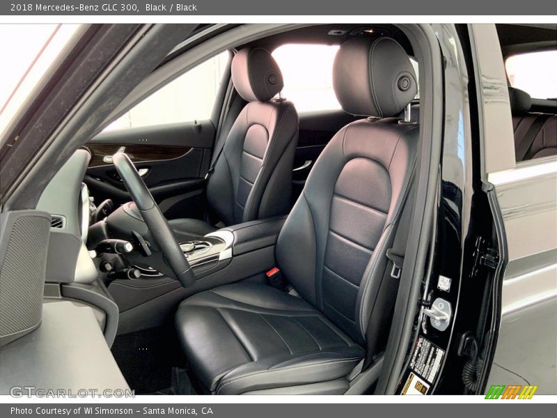Black / Black 2018 Mercedes-Benz GLC 300