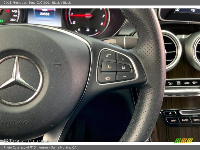 Black / Black 2018 Mercedes-Benz GLC 300