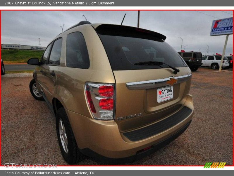 Sandstone Metallic / Light Cashmere 2007 Chevrolet Equinox LS