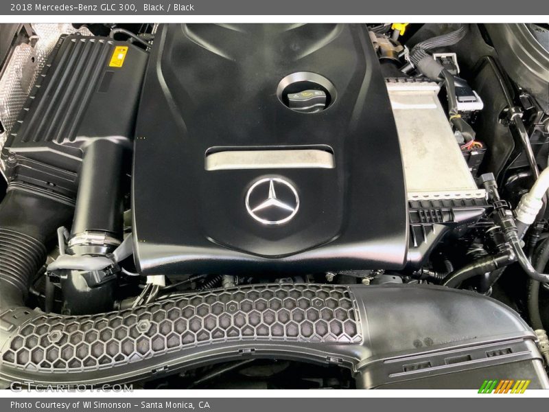 Black / Black 2018 Mercedes-Benz GLC 300