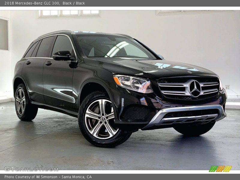 Black / Black 2018 Mercedes-Benz GLC 300