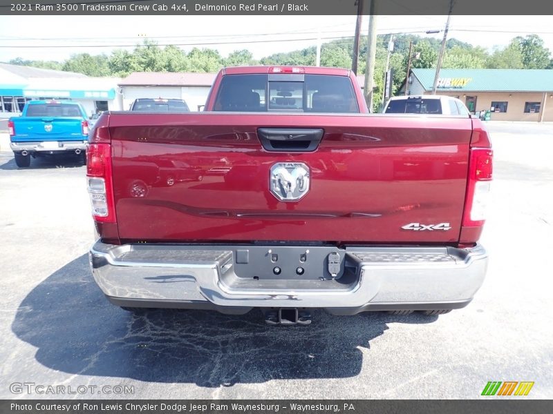 Delmonico Red Pearl / Black 2021 Ram 3500 Tradesman Crew Cab 4x4
