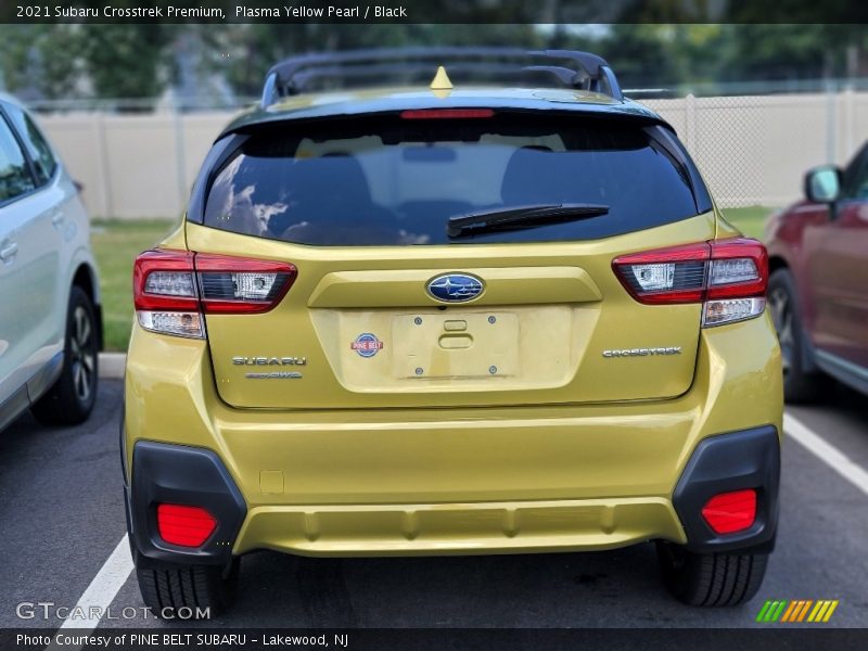 Plasma Yellow Pearl / Black 2021 Subaru Crosstrek Premium