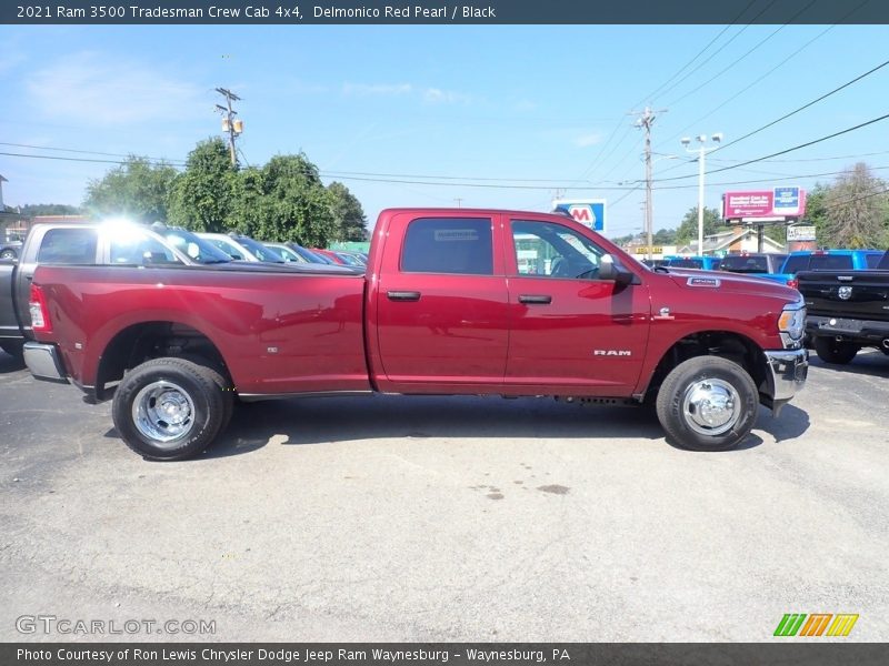  2021 3500 Tradesman Crew Cab 4x4 Delmonico Red Pearl