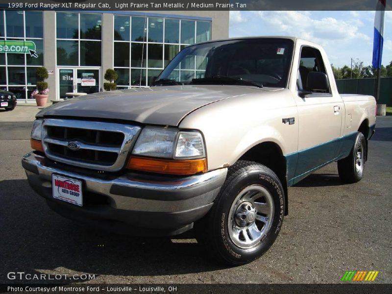 Light Prairie Tan Metallic / Medium Prairie Tan 1998 Ford Ranger XLT Regular Cab