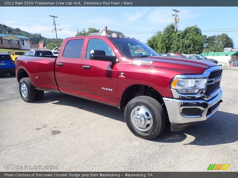 Front 3/4 View of 2021 3500 Tradesman Crew Cab 4x4