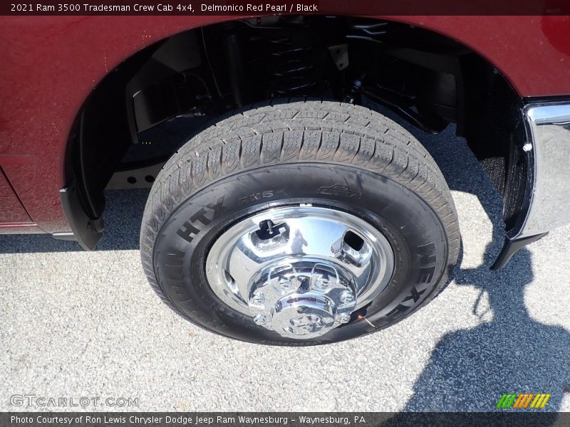 Delmonico Red Pearl / Black 2021 Ram 3500 Tradesman Crew Cab 4x4