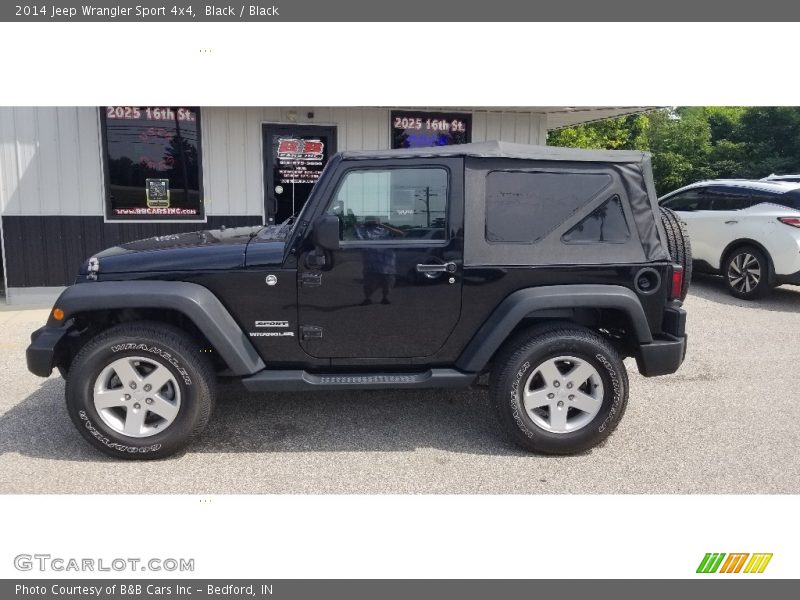 Black / Black 2014 Jeep Wrangler Sport 4x4