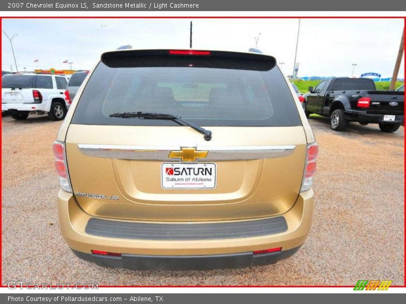 Sandstone Metallic / Light Cashmere 2007 Chevrolet Equinox LS