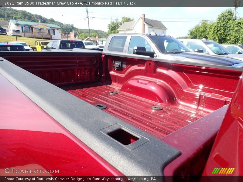 Delmonico Red Pearl / Black 2021 Ram 3500 Tradesman Crew Cab 4x4