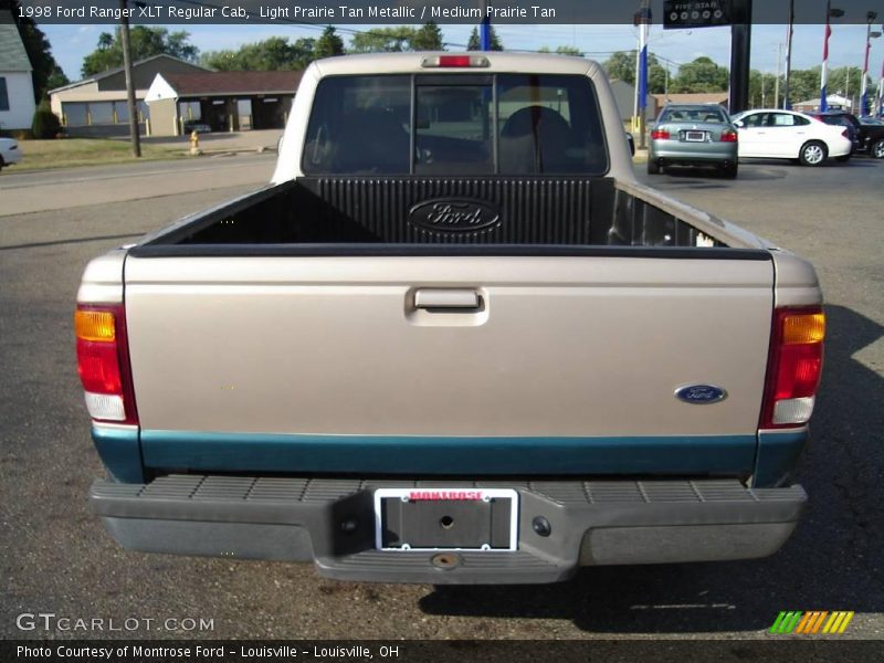 Light Prairie Tan Metallic / Medium Prairie Tan 1998 Ford Ranger XLT Regular Cab