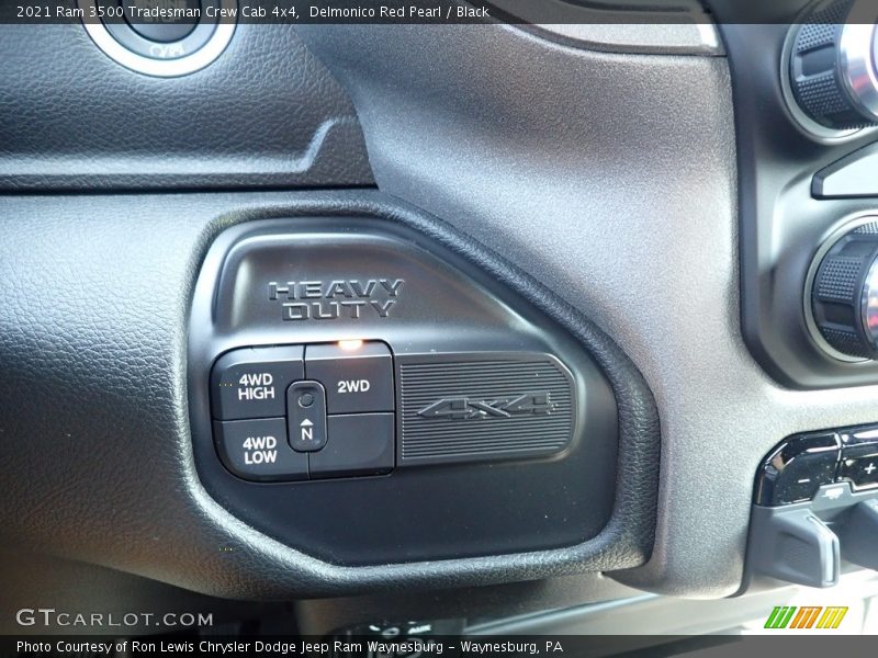 Controls of 2021 3500 Tradesman Crew Cab 4x4